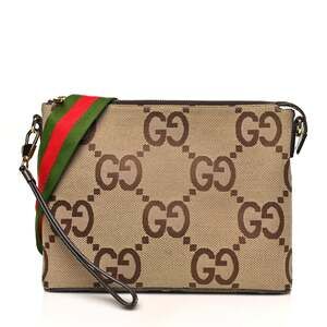 Gucci Jumbo Gg Textured Dollar Calfskin #231470G14B